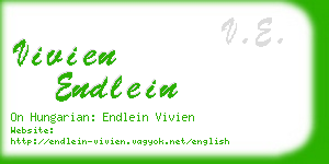vivien endlein business card